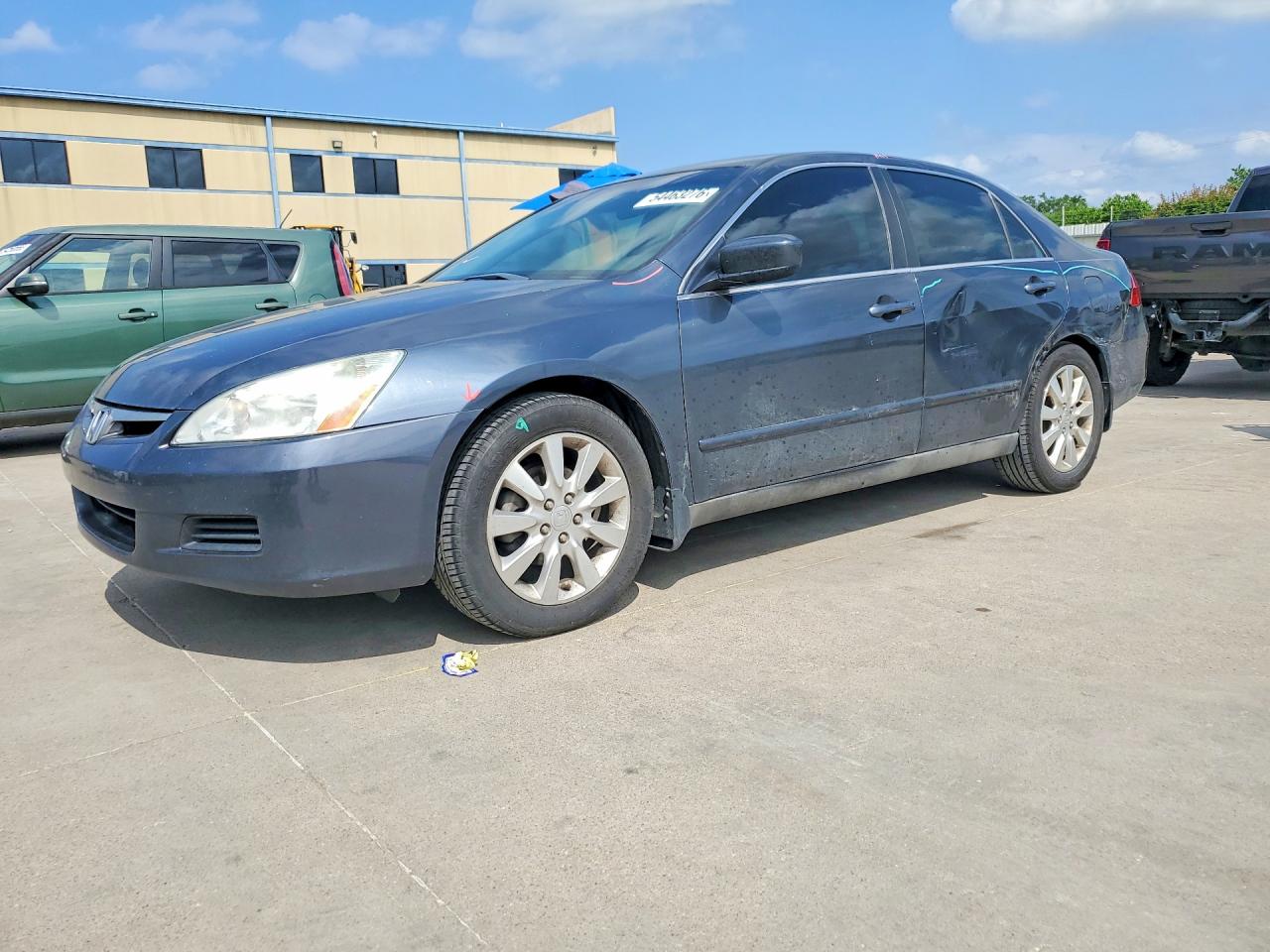 2006 Honda Accord Lx Black vin: 1HGCM56486A076806