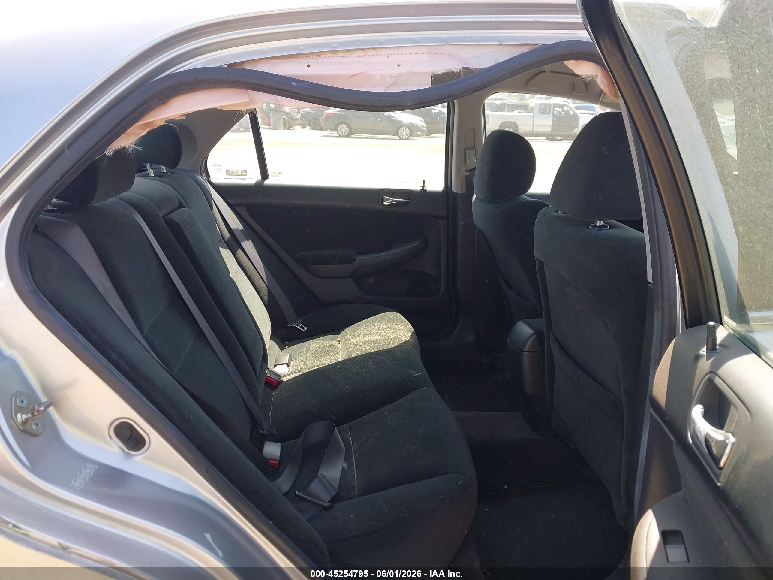 2006 Honda Accord 2.4 Lx Silver vin: 1HGCM56486A077180