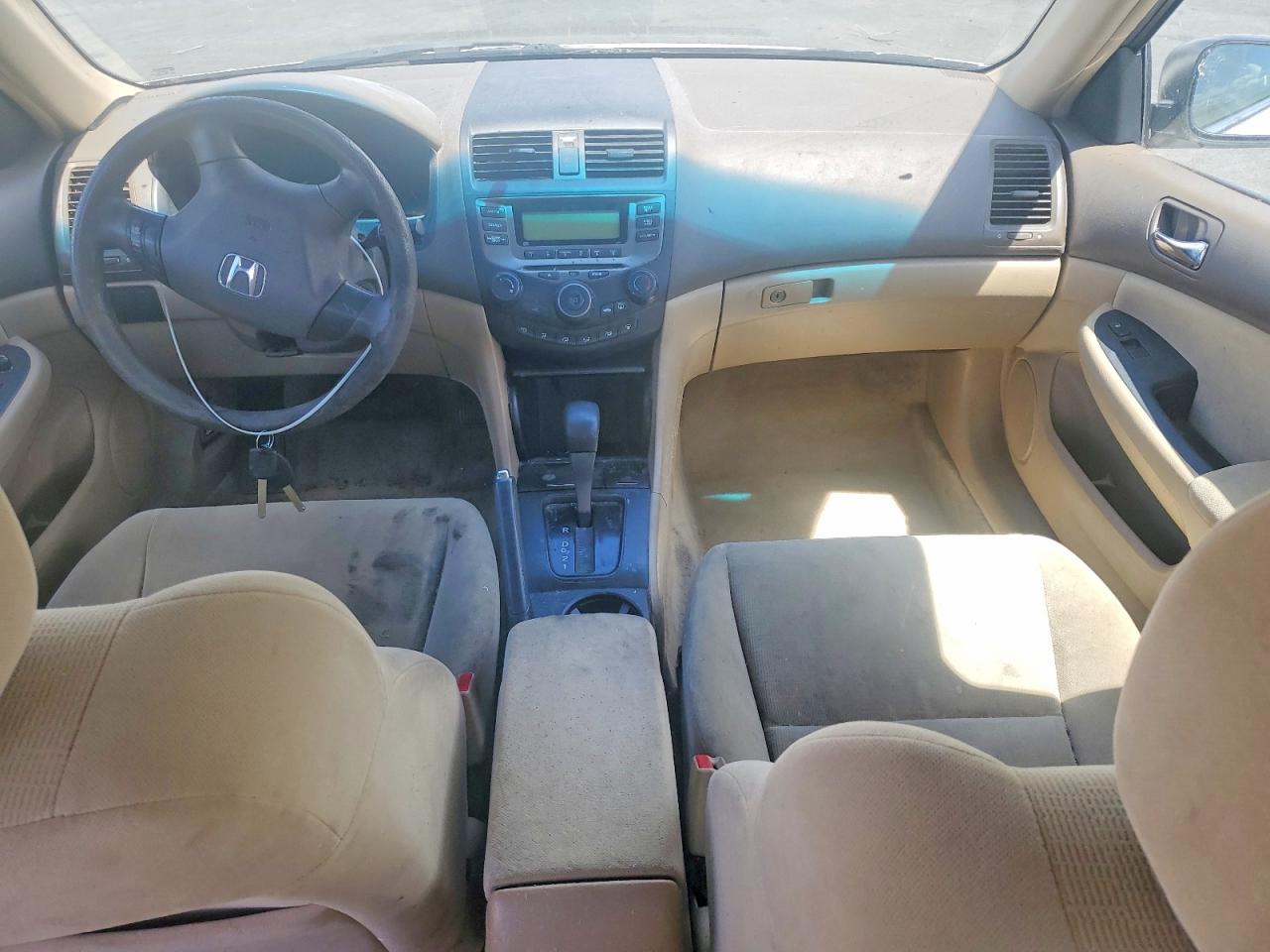 2006 Honda Accord Lx White vin: 1HGCM56486A079091