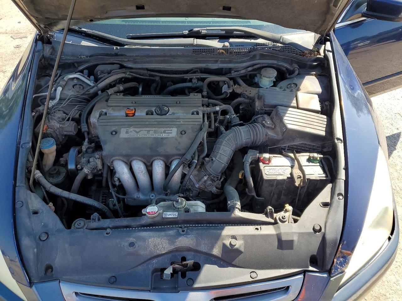 2006 Honda Accord Lx Синий vin: 1HGCM56486A128273