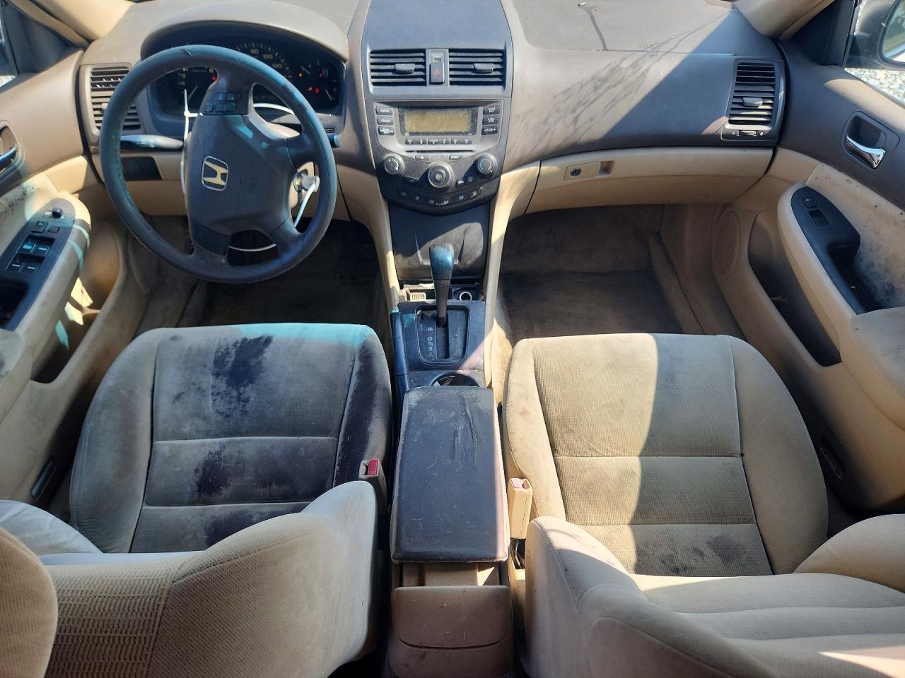 2007 Honda Accord Lx White vin: 1HGCM56487A027509