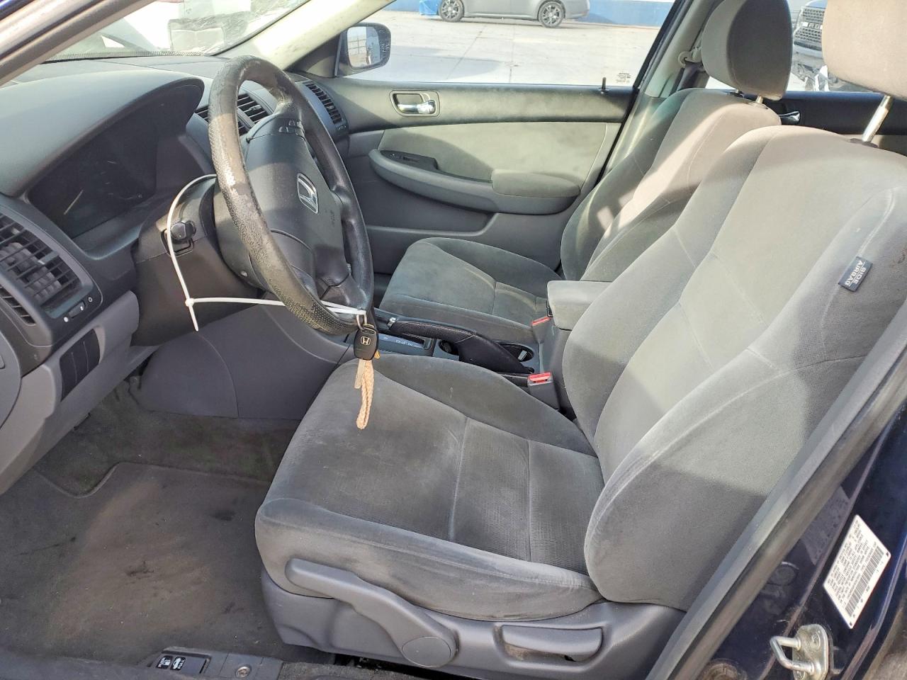 2007 Honda Accord Lx Blue vin: 1HGCM56487A067850