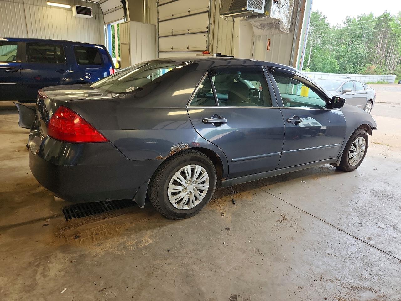 2007 Honda Accord Lx Gray vin: 1HGCM56487A084227