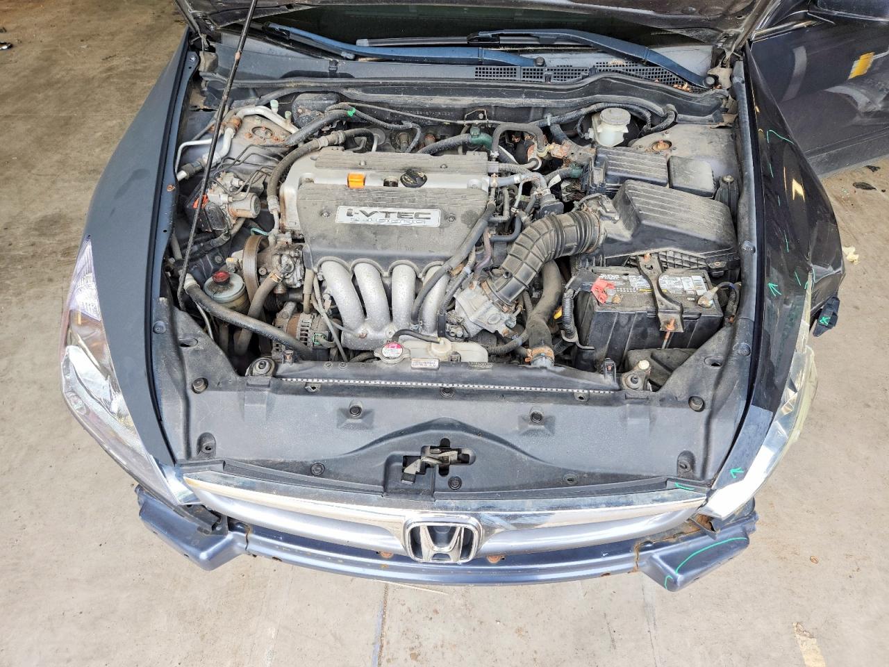 2007 Honda Accord Lx Gray vin: 1HGCM56487A084227