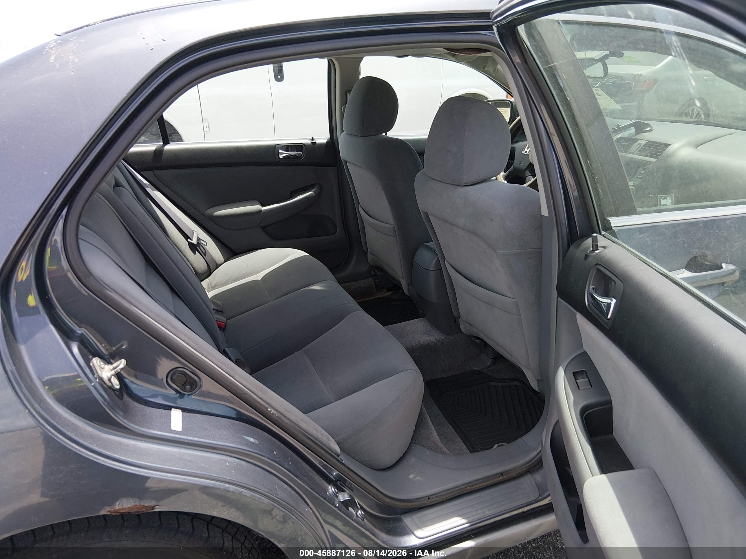 2007 Honda Accord 2.4 Lx Gray vin: 1HGCM56487A170203