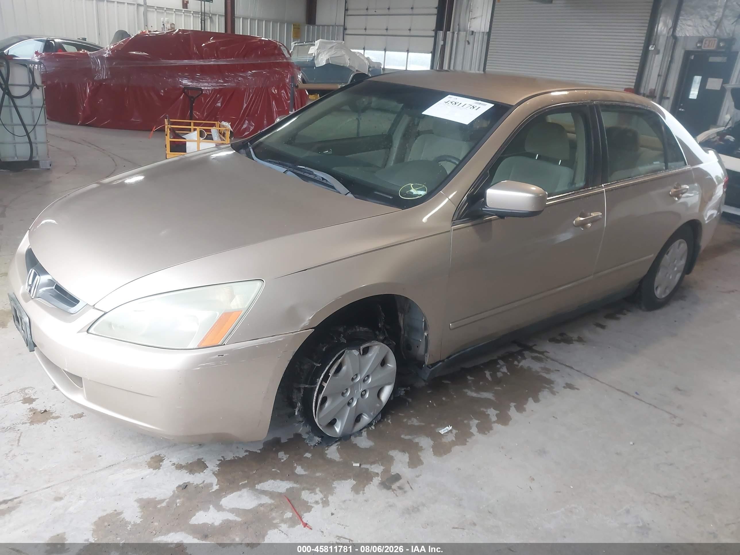 2003 Honda Accord 2.4 Lx Gold vin: 1HGCM56493A131999
