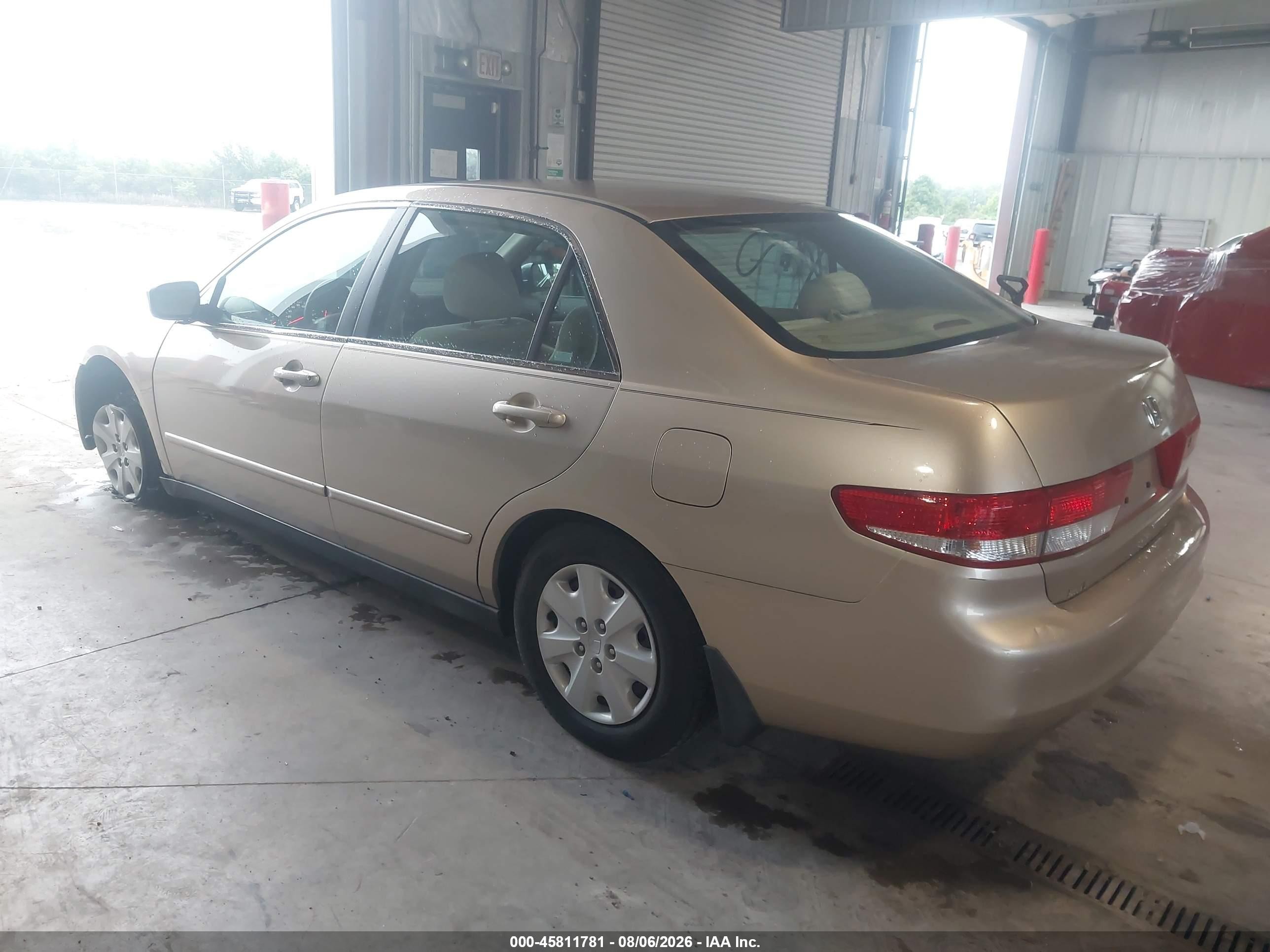 2003 Honda Accord 2.4 Lx Gold vin: 1HGCM56493A131999
