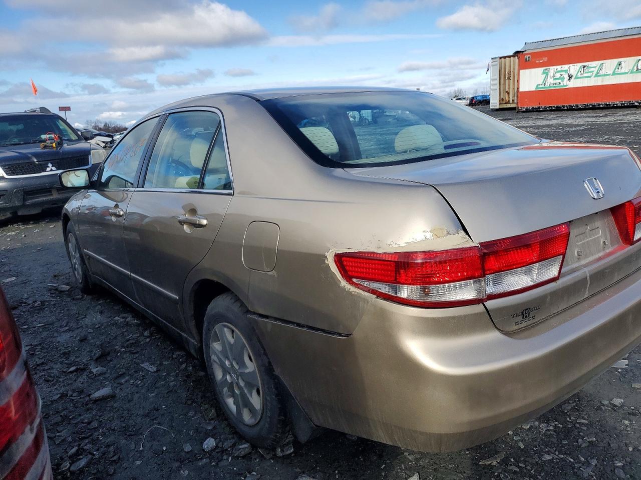 2003 Honda Accord Lx Beige vin: 1HGCM56493A801082