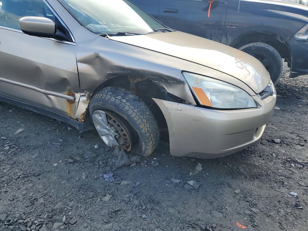 2003 Honda Accord Lx Beige vin: 1HGCM56493A801082