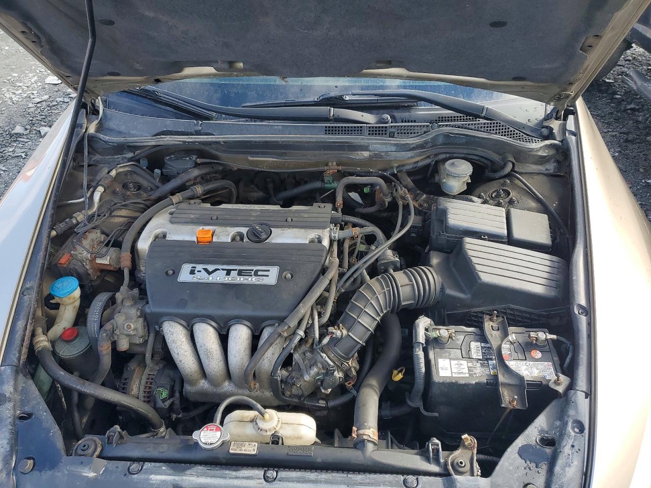 2003 Honda Accord Lx Beige vin: 1HGCM56493A801082