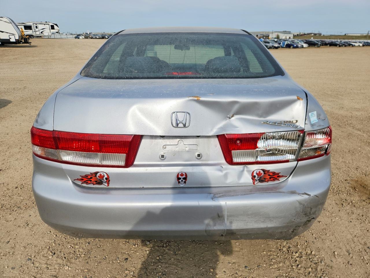 2003 Honda Accord Lx Silver vin: 1HGCM56493A804290