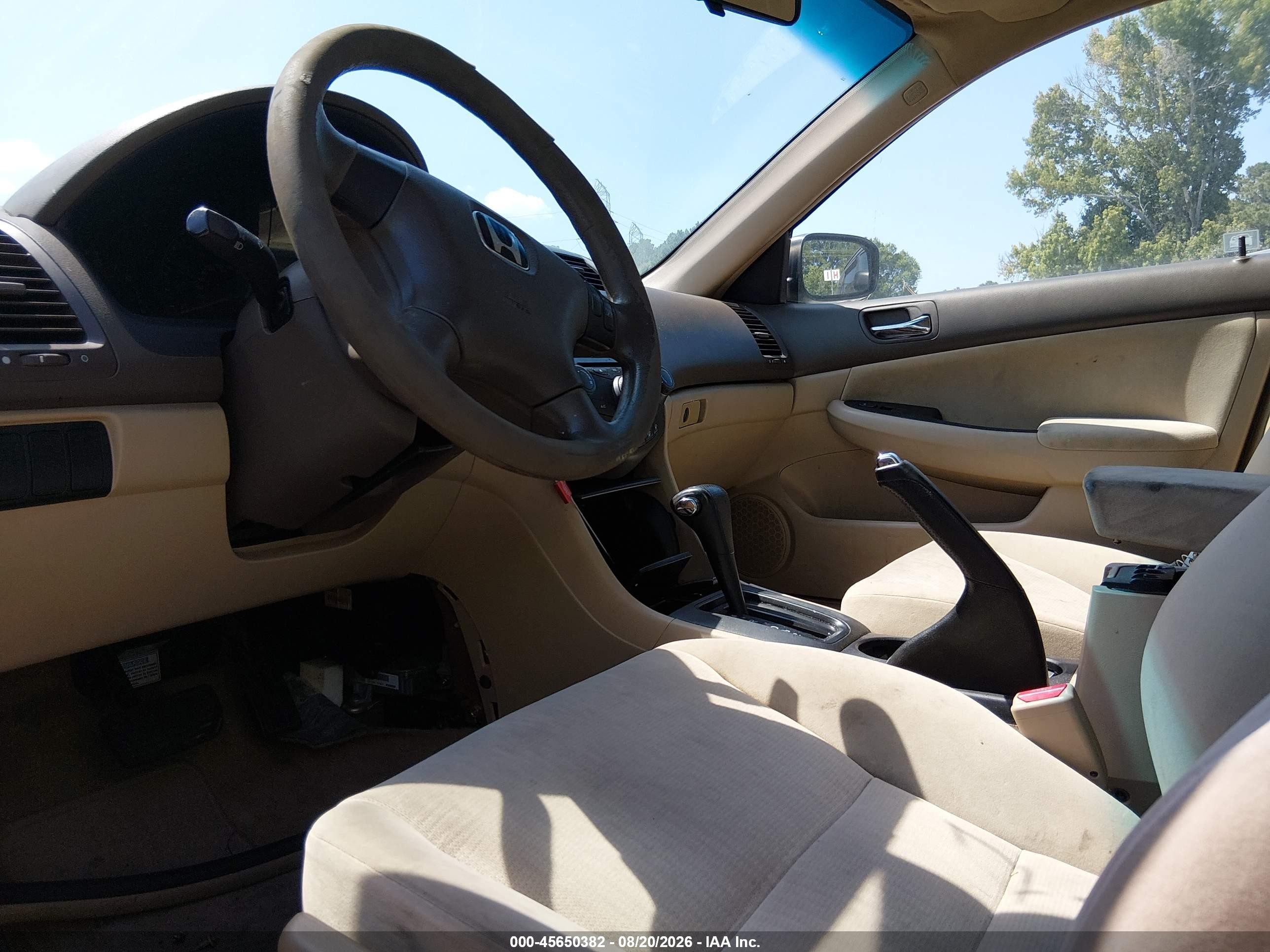 2005 Honda Accord 2.4 Lx Gold vin: 1HGCM56495A033400