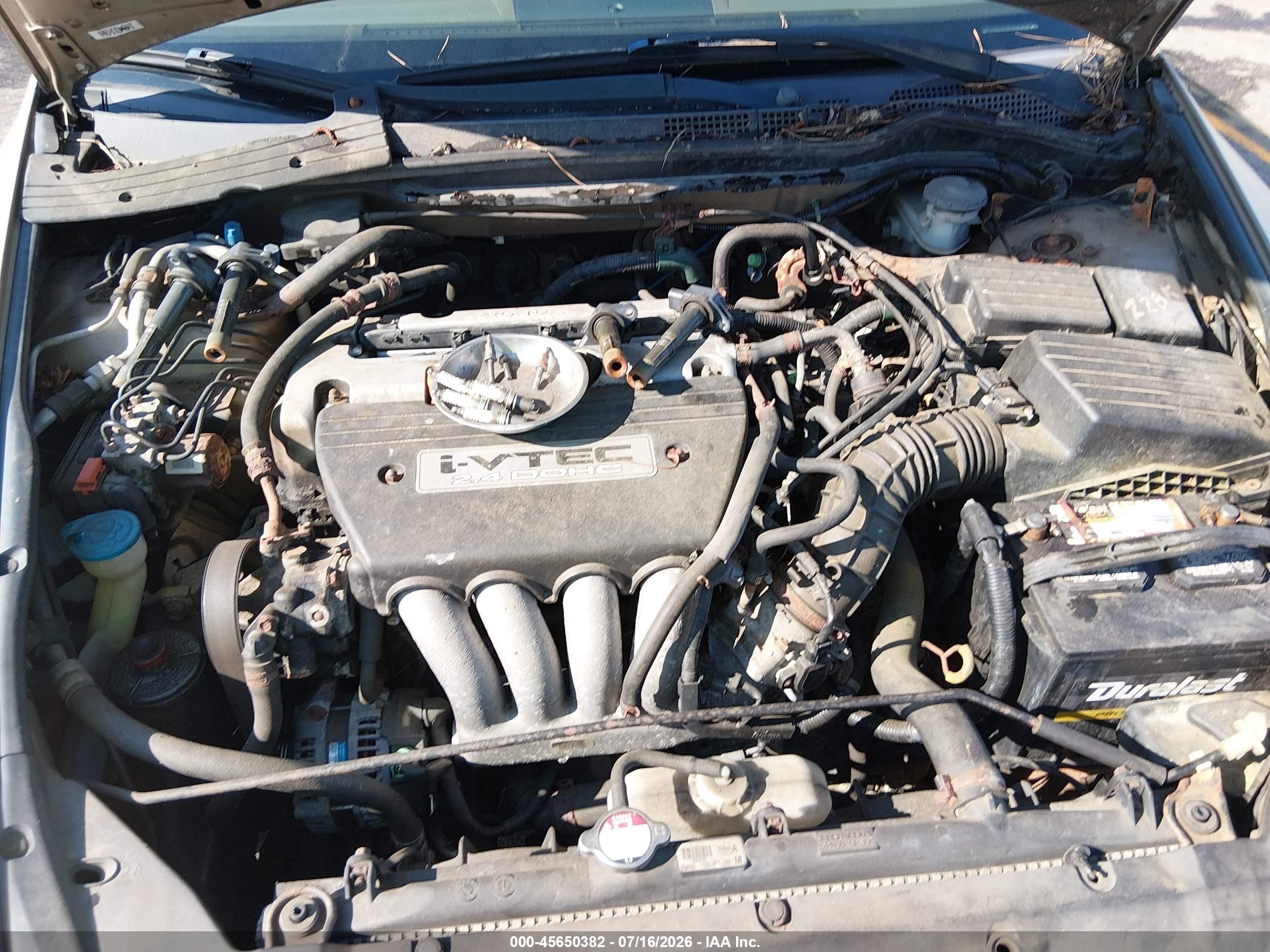 2005 Honda Accord 2.4 Lx Gold vin: 1HGCM56495A033400