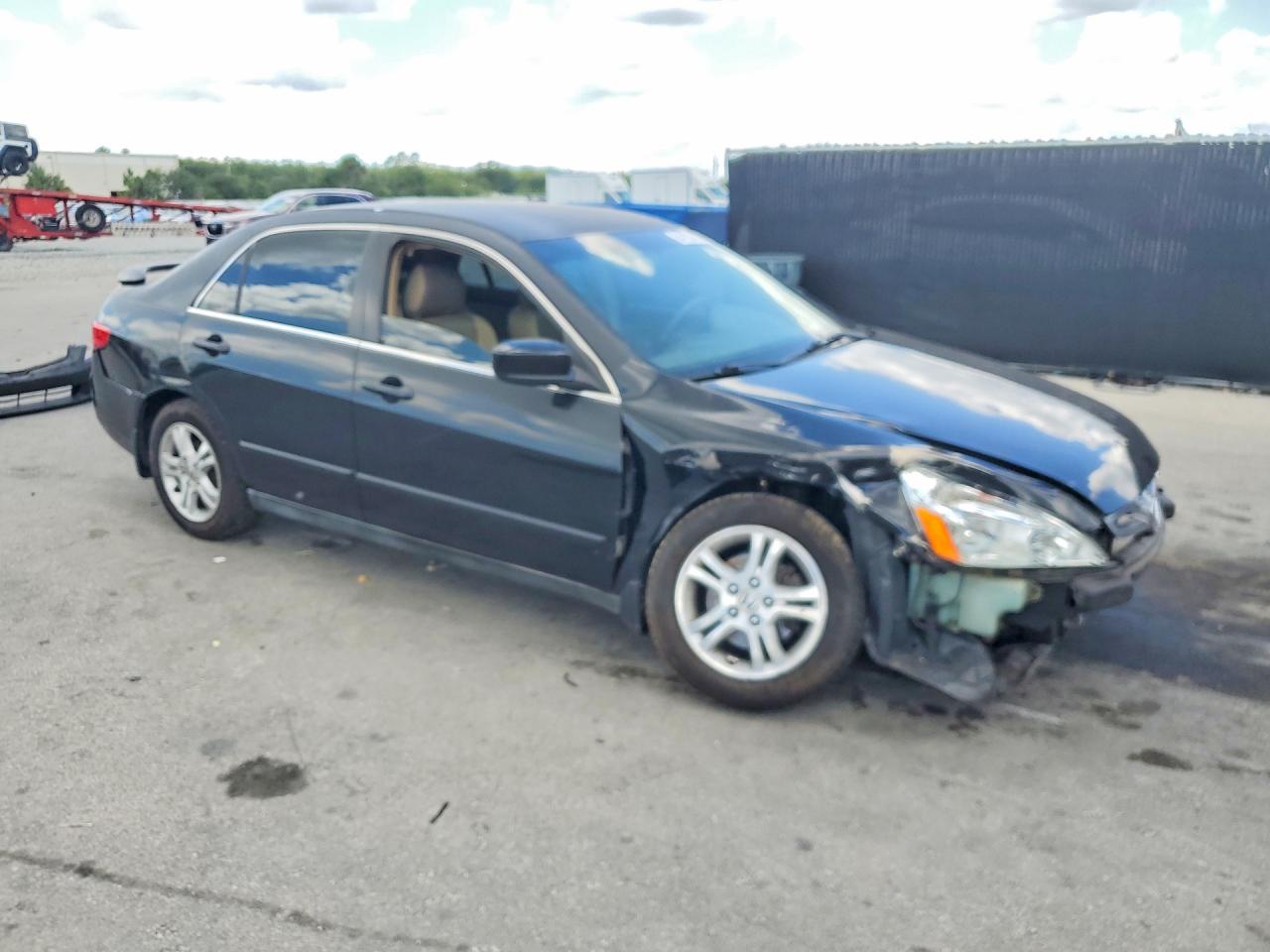 2005 Honda Accord Lx Черный vin: 1HGCM56495A035244