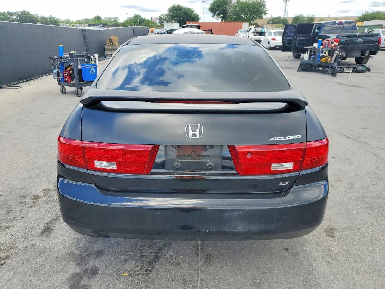 2005 Honda Accord Lx Черный vin: 1HGCM56495A035244