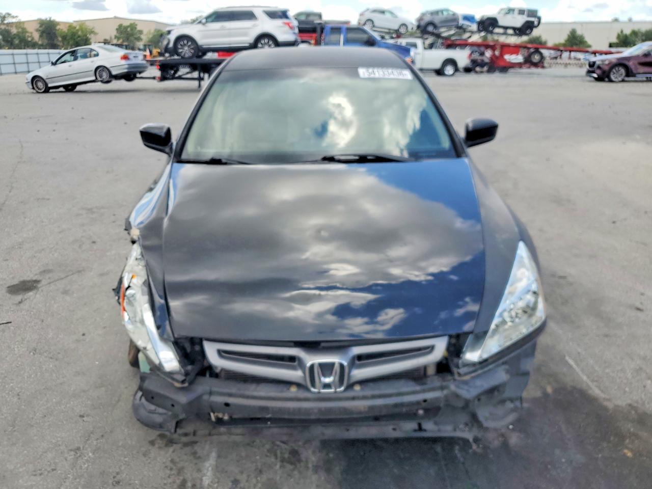 2005 Honda Accord Lx Черный vin: 1HGCM56495A035244