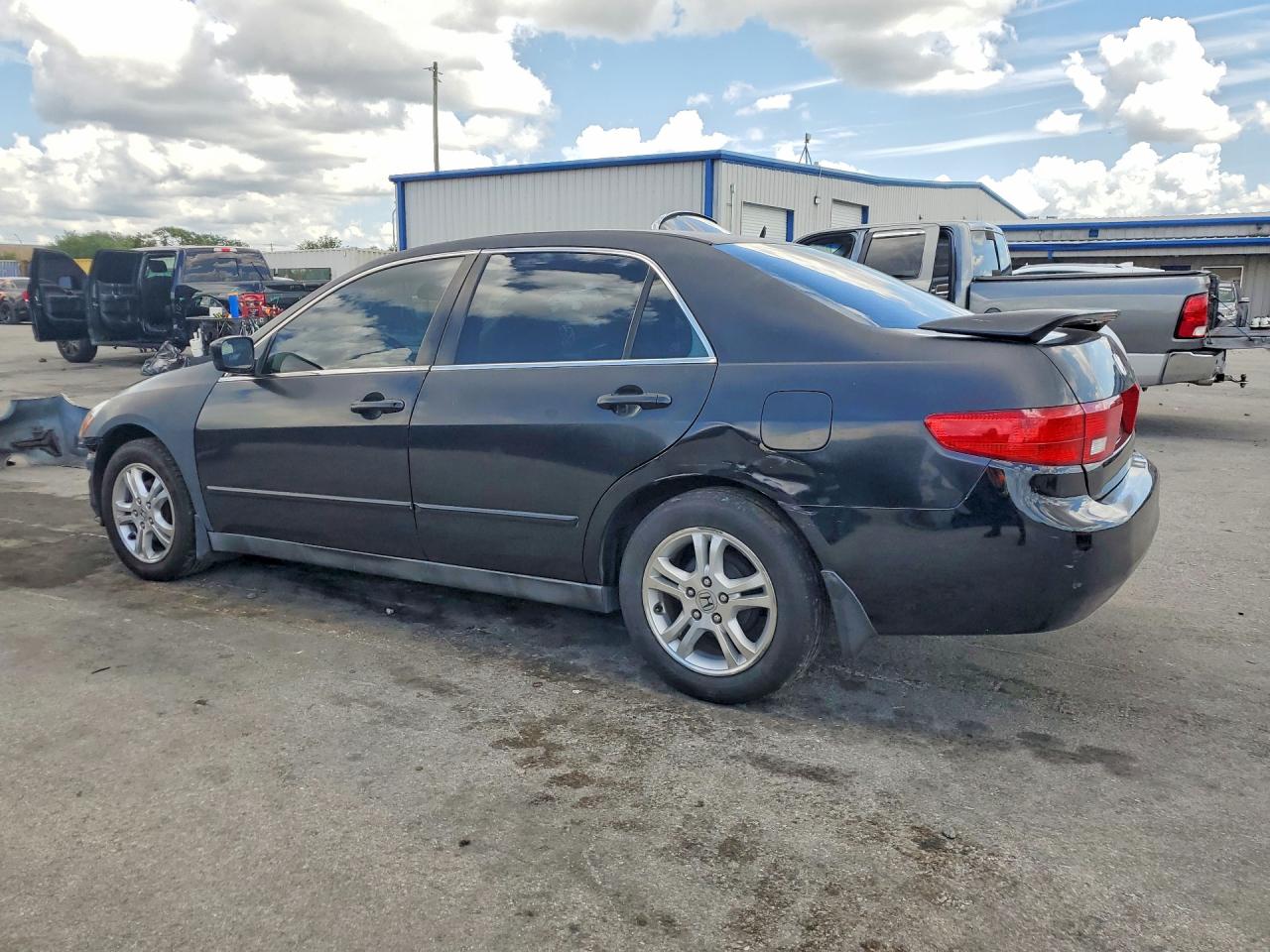 2005 Honda Accord Lx Черный vin: 1HGCM56495A035244