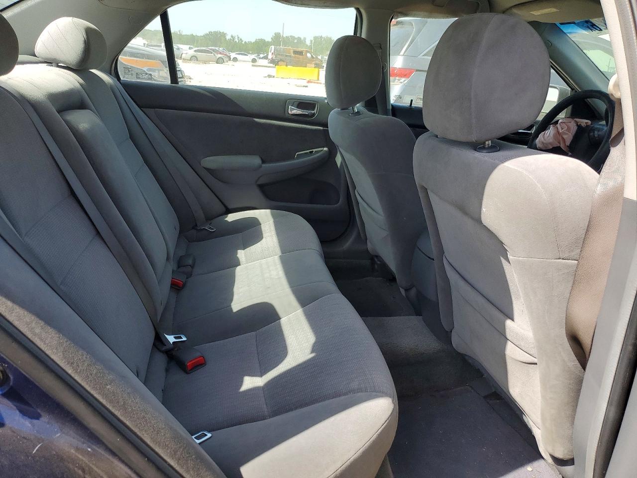 2005 Honda Accord Lx Blue vin: 1HGCM56495A047555