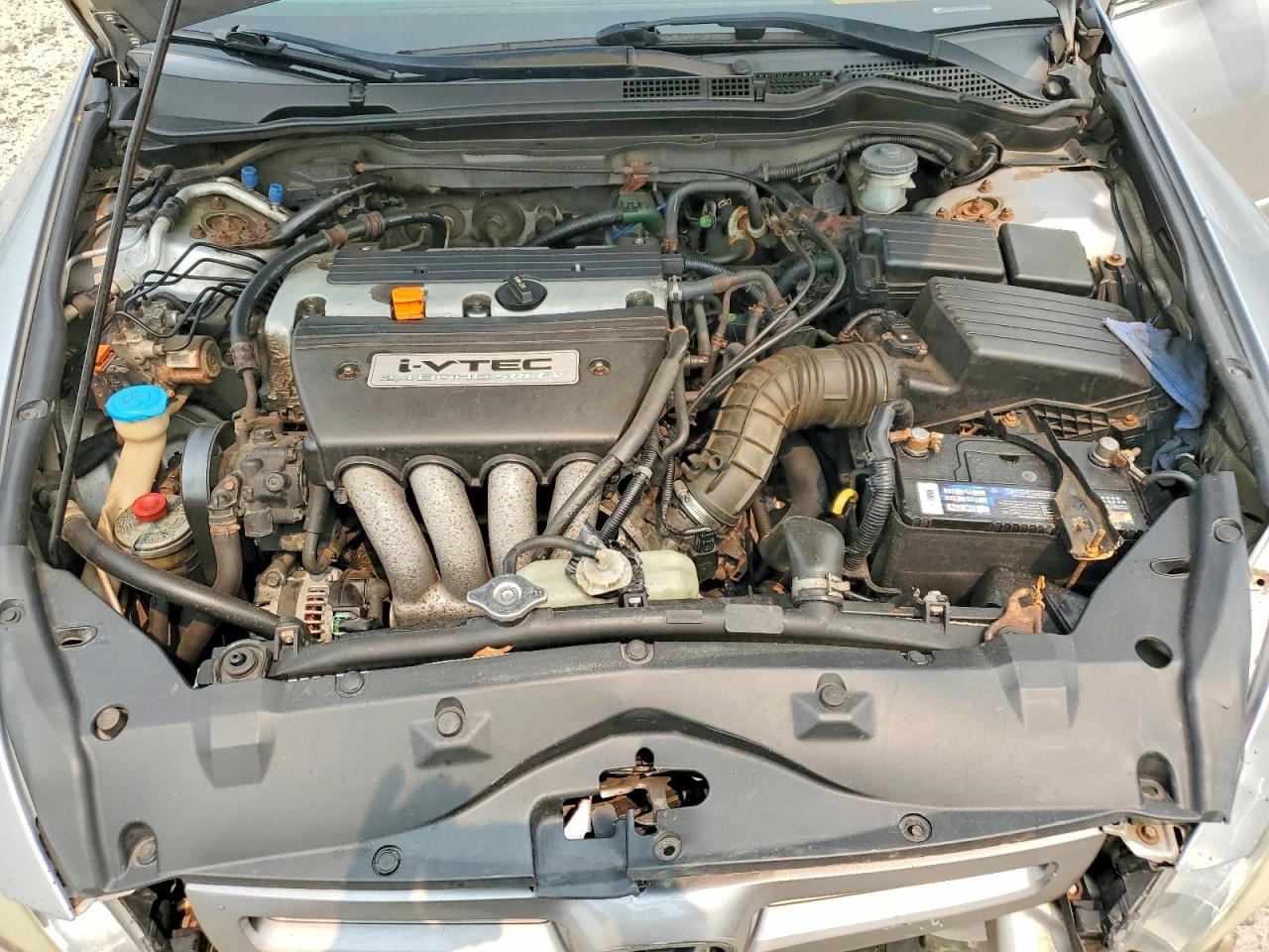 2005 Honda Accord Lx Silver vin: 1HGCM56495A057972
