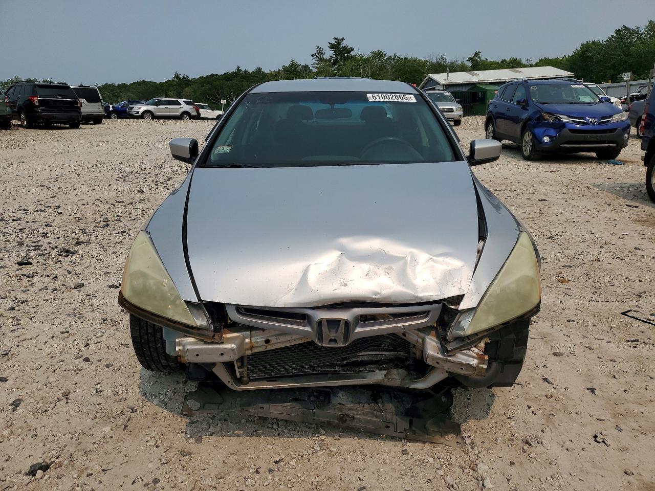 2005 Honda Accord Lx Silver vin: 1HGCM56495A057972