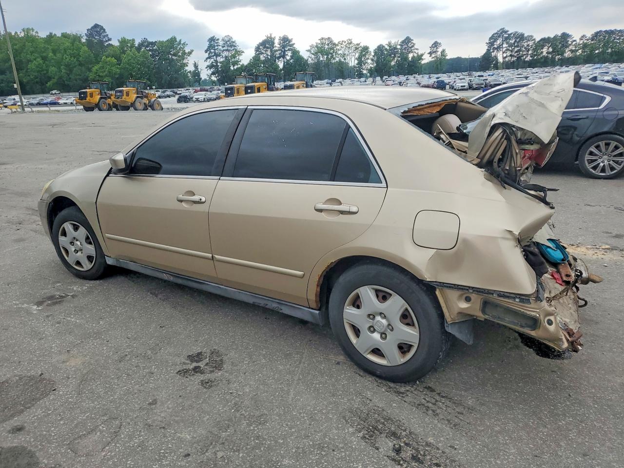 2005 Honda Accord Lx Золотой vin: 1HGCM56495A099008