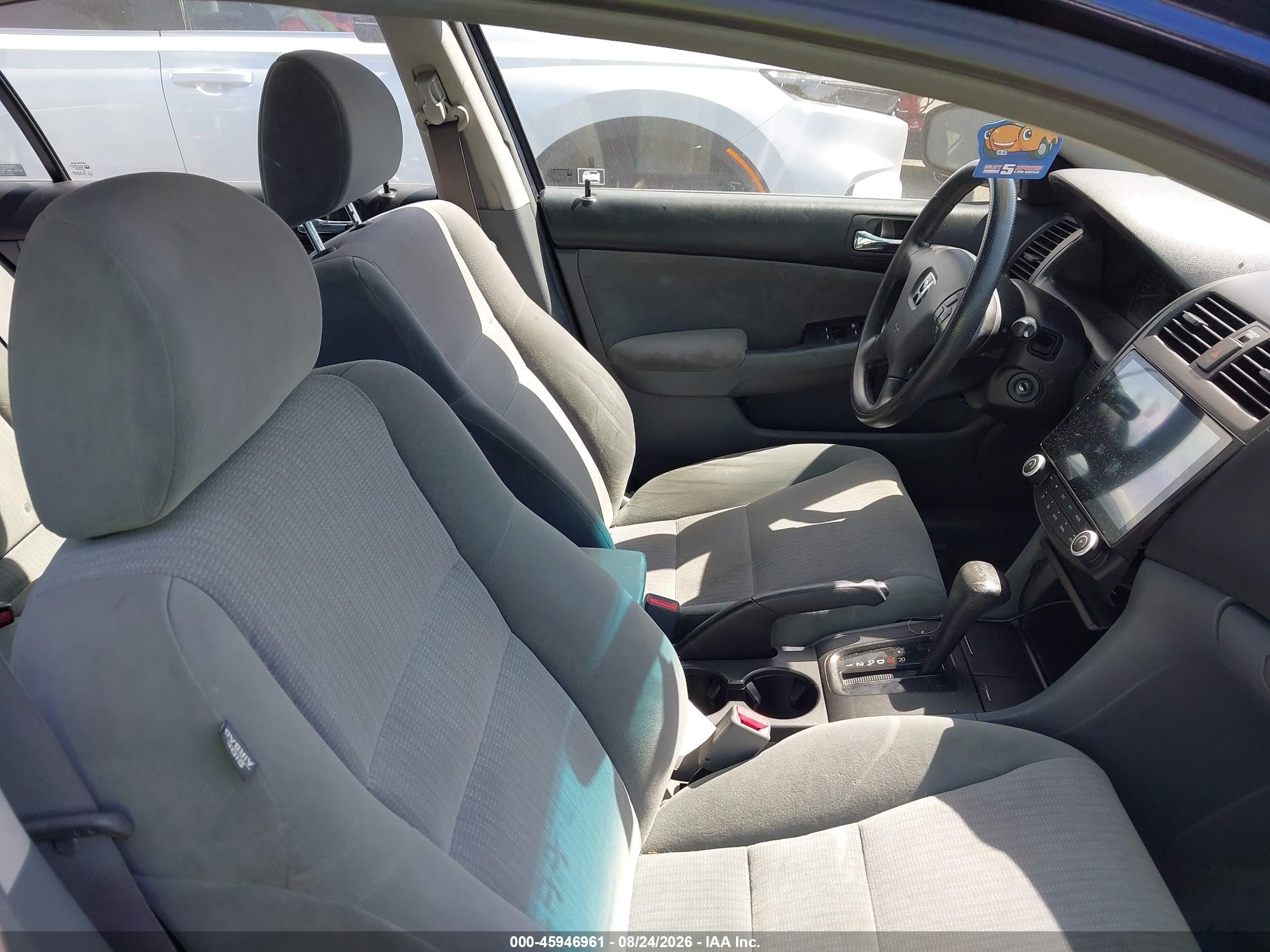 2005 Honda Accord 2.4 Lx Blue vin: 1HGCM56495A148238