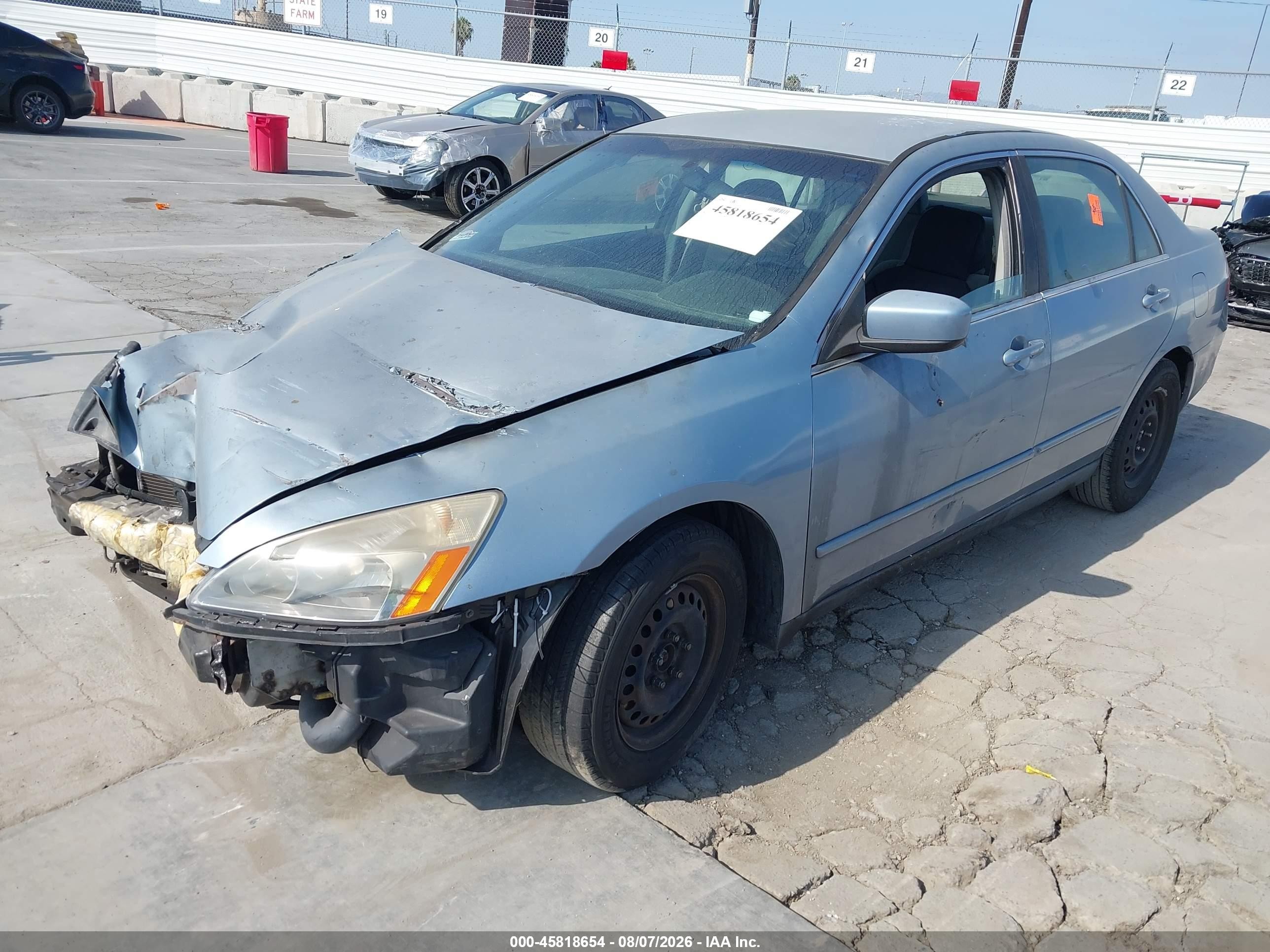 2006 Honda Accord 2.4 Lx Silver vin: 1HGCM56496A076331