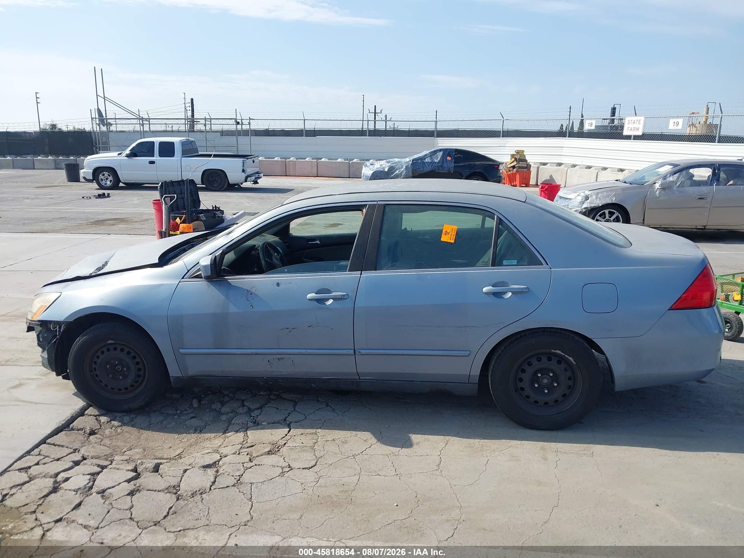 2006 Honda Accord 2.4 Lx Silver vin: 1HGCM56496A076331