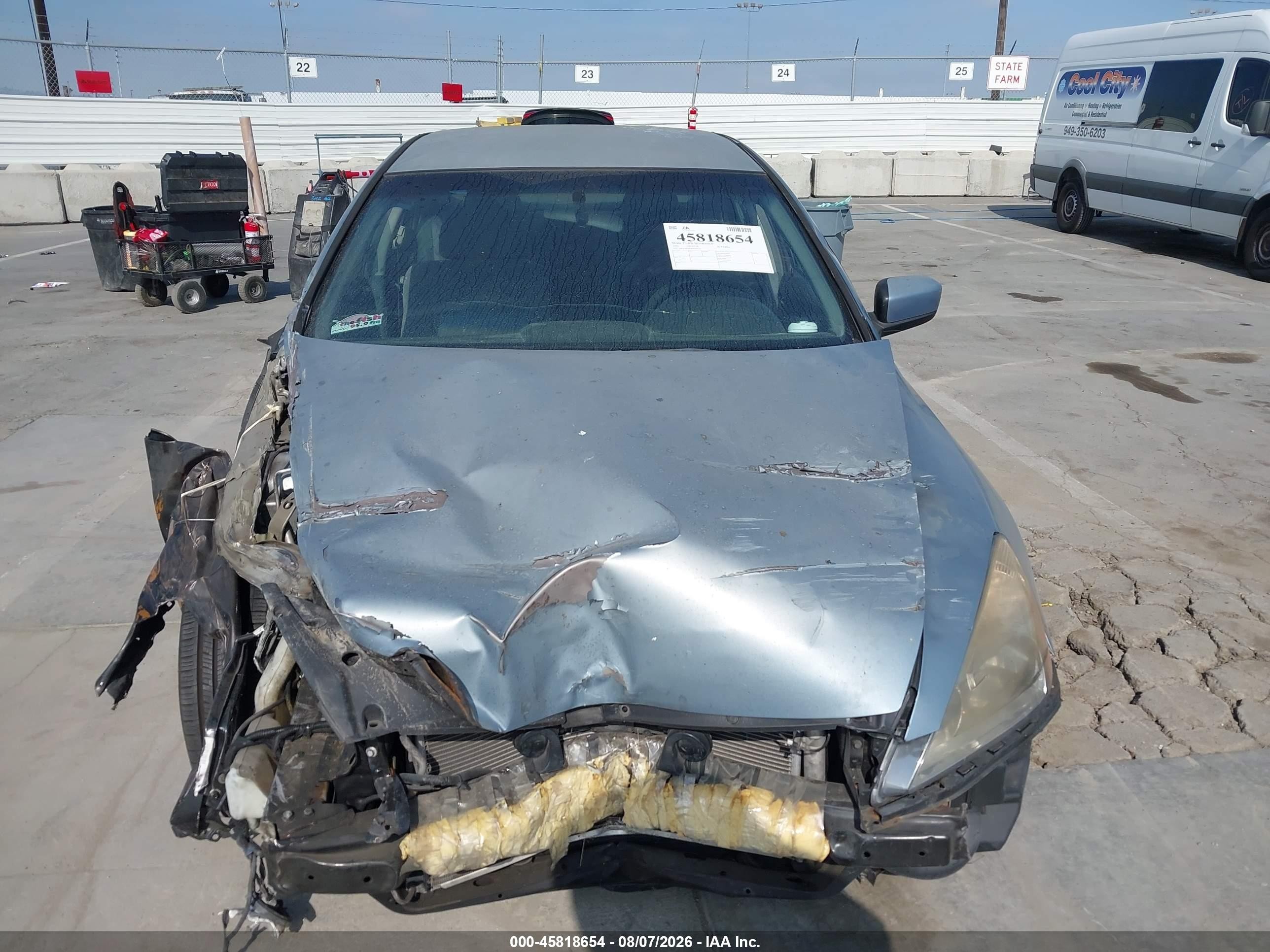 2006 Honda Accord 2.4 Lx Silver vin: 1HGCM56496A076331
