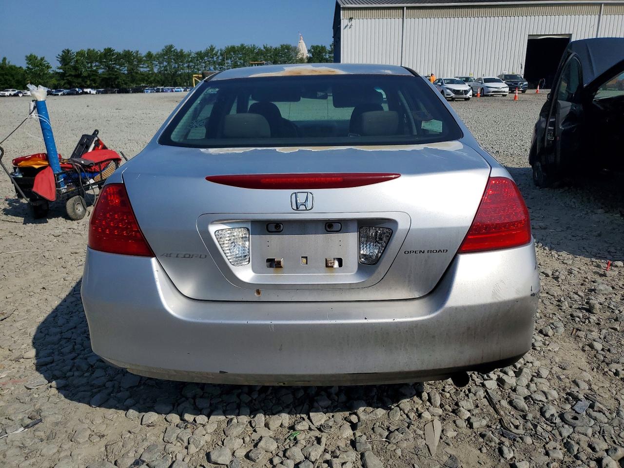 2006 Honda Accord Silver vin: 1HGCM56496A127438