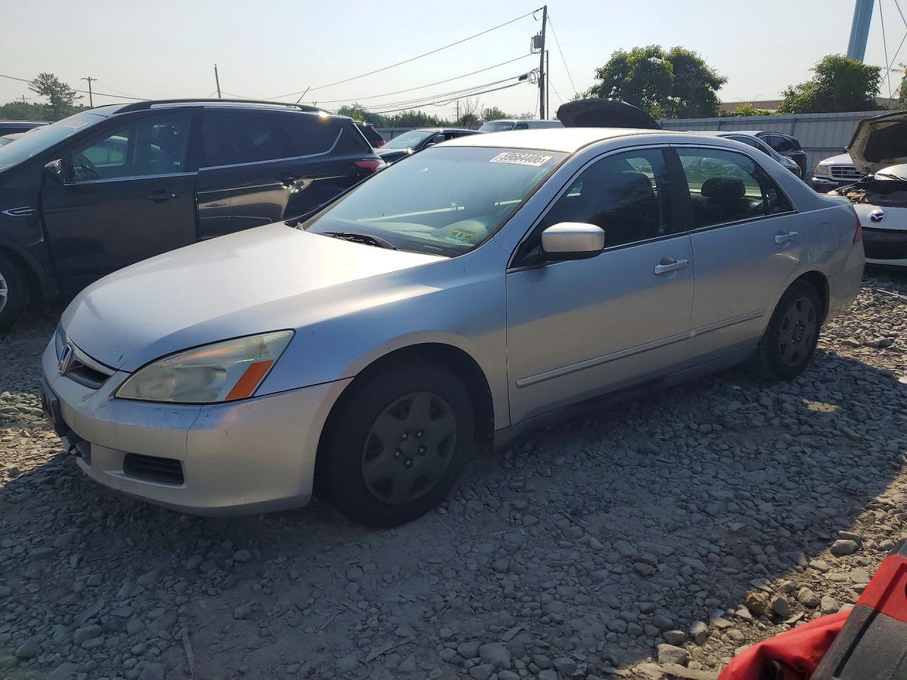 2006 Honda Accord Silver vin: 1HGCM56496A127438