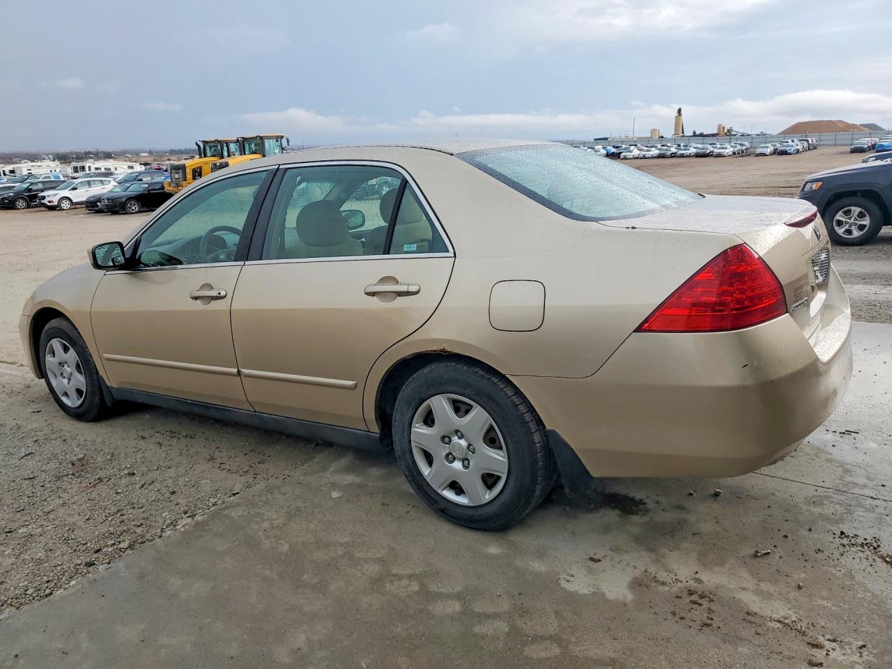 2007 Honda Accord Lx Brown vin: 1HGCM56497A027583