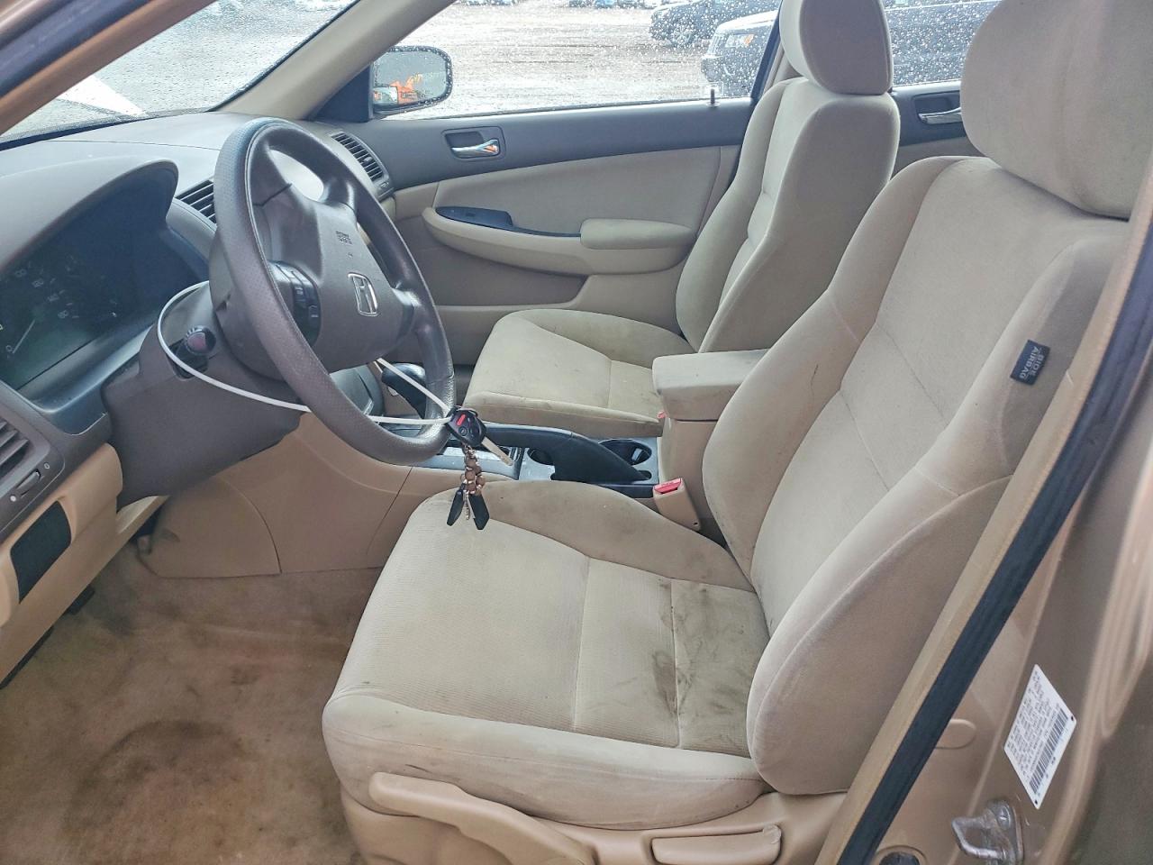 2007 Honda Accord Lx Brown vin: 1HGCM56497A027583