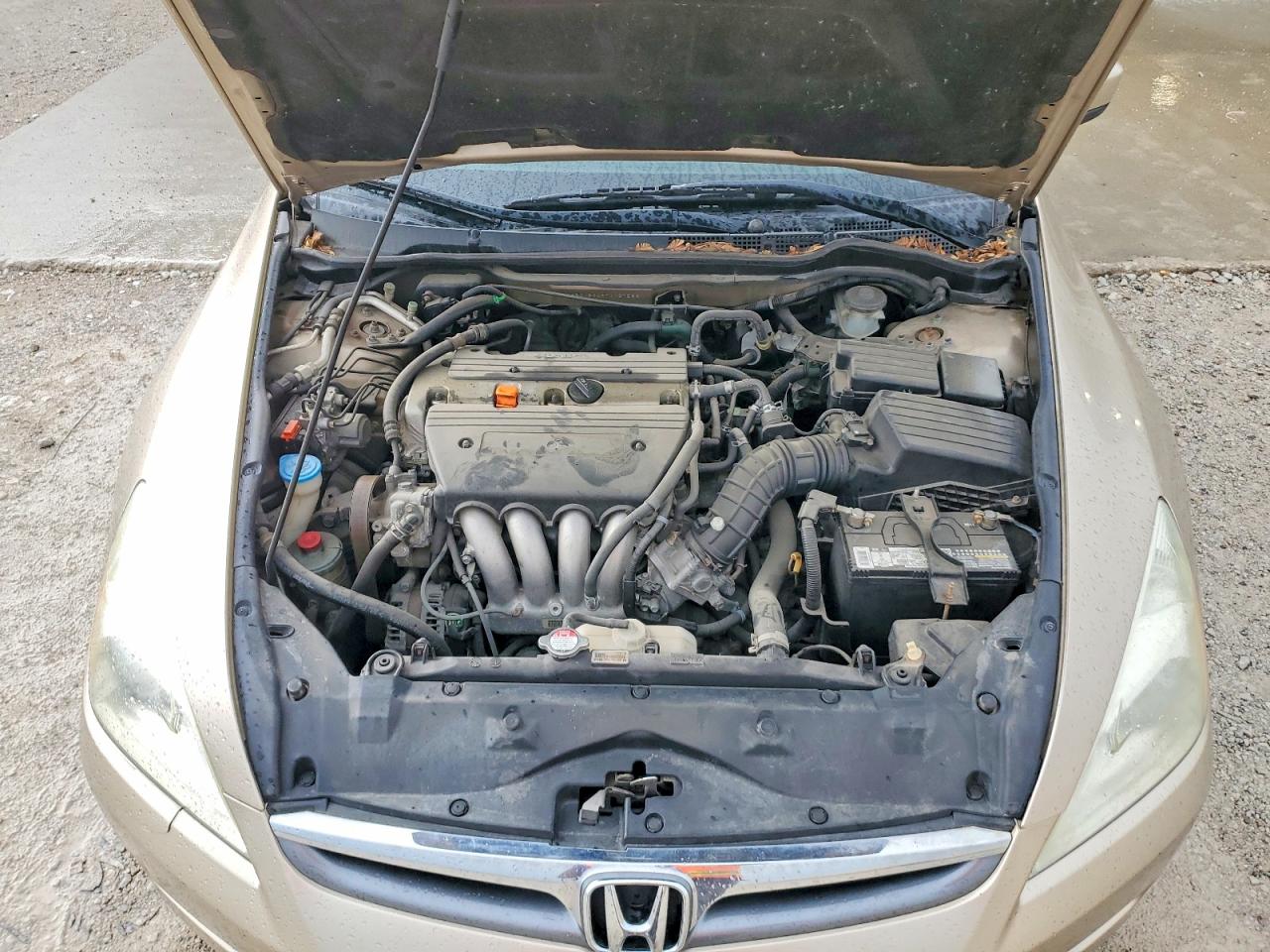 2007 Honda Accord Lx Brown vin: 1HGCM56497A027583
