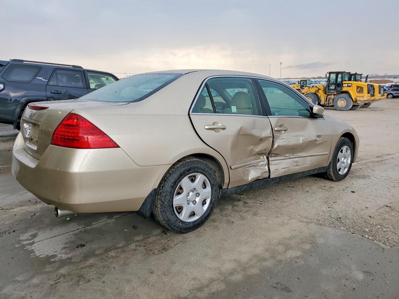 2007 Honda Accord Lx Brown vin: 1HGCM56497A027583