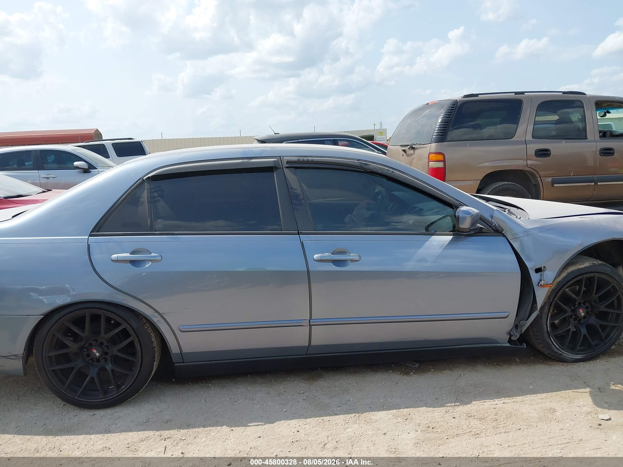 2007 Honda Accord 2.4 Lx Blue vin: 1HGCM56497A076900