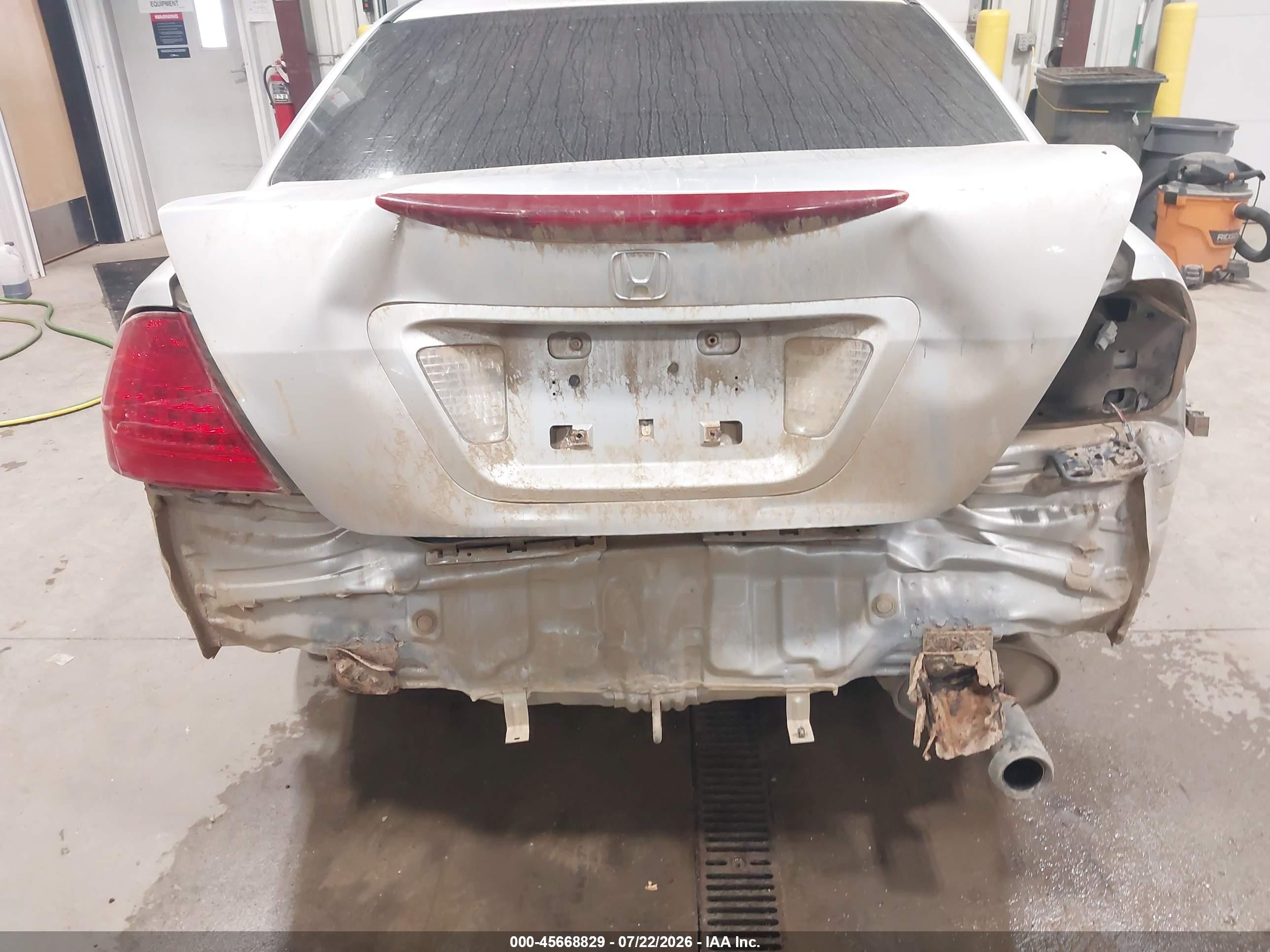 2007 Honda Accord 2.4 Lx Silver vin: 1HGCM56497A147190