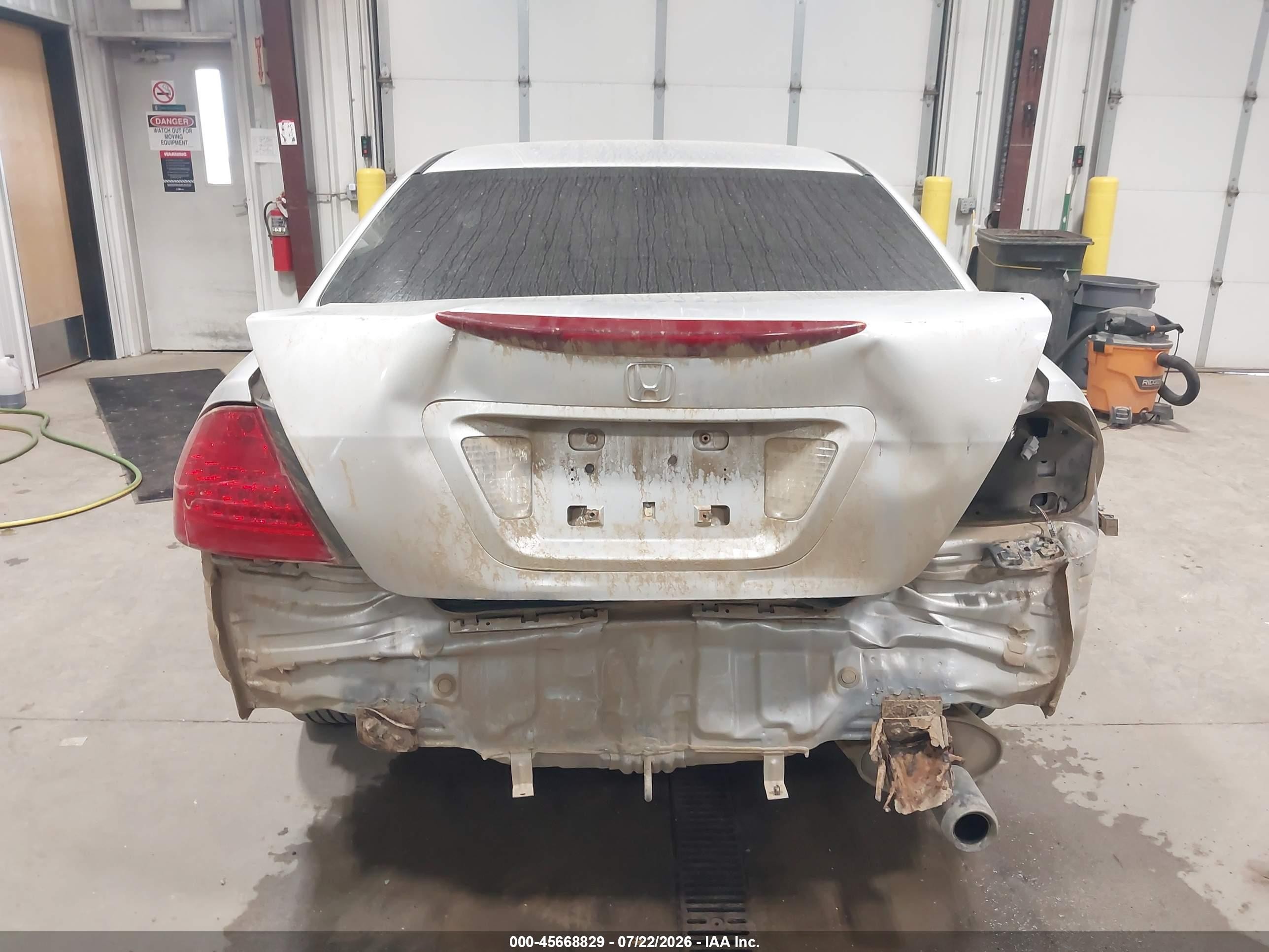 2007 Honda Accord 2.4 Lx Silver vin: 1HGCM56497A147190