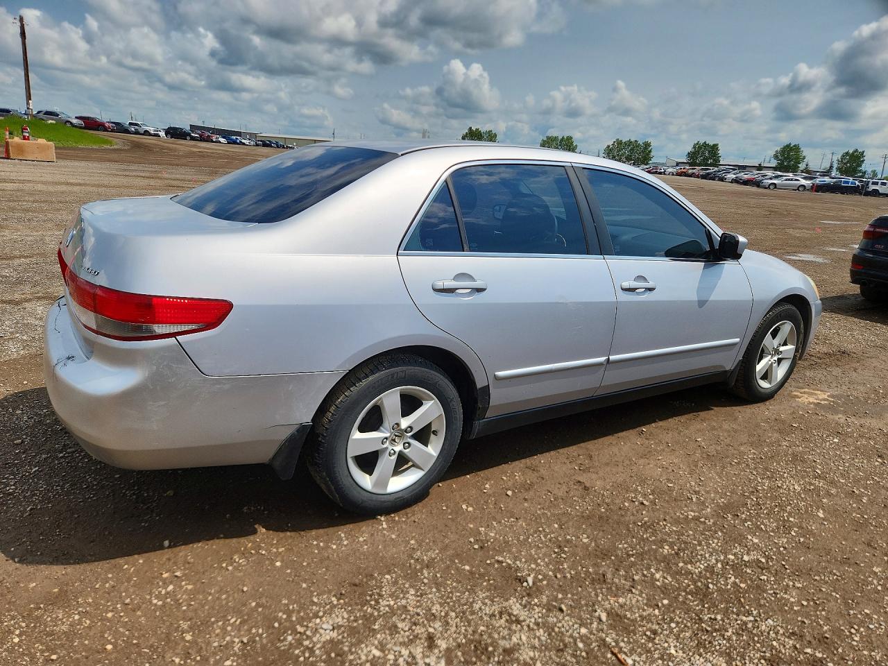 2003 Honda Accord Lx Silver vin: 1HGCM564X3A803438