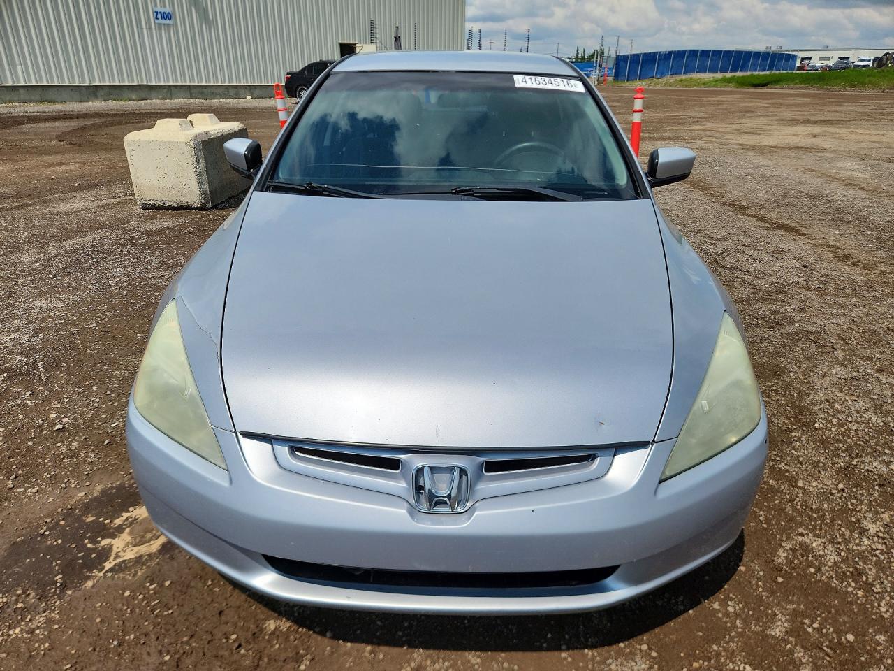2003 Honda Accord Lx Silver vin: 1HGCM564X3A803438