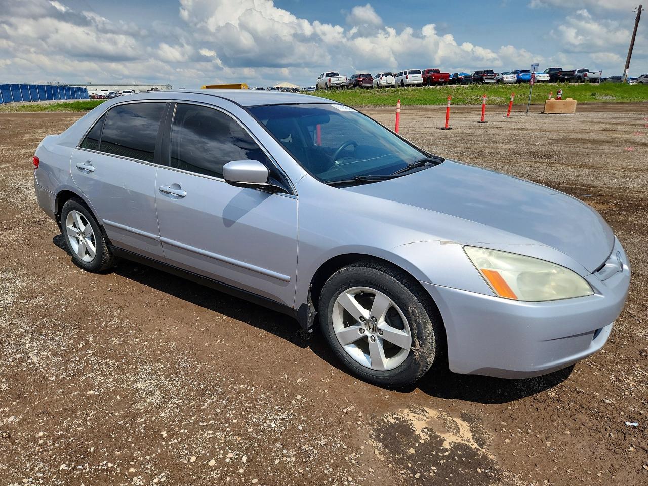 2003 Honda Accord Lx Silver vin: 1HGCM564X3A803438