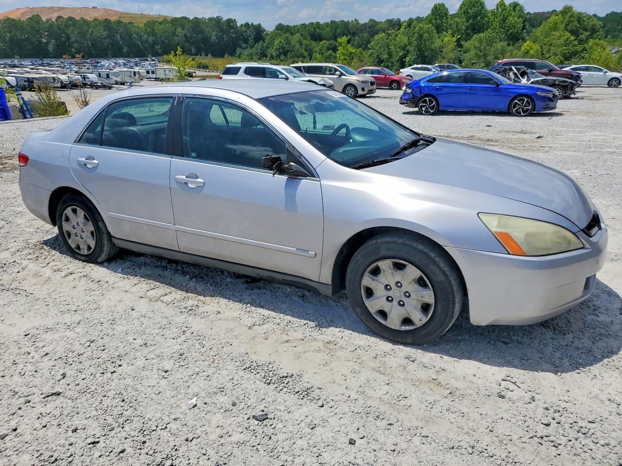 2004 Honda Accord Lx Blue vin: 1HGCM564X4A153186