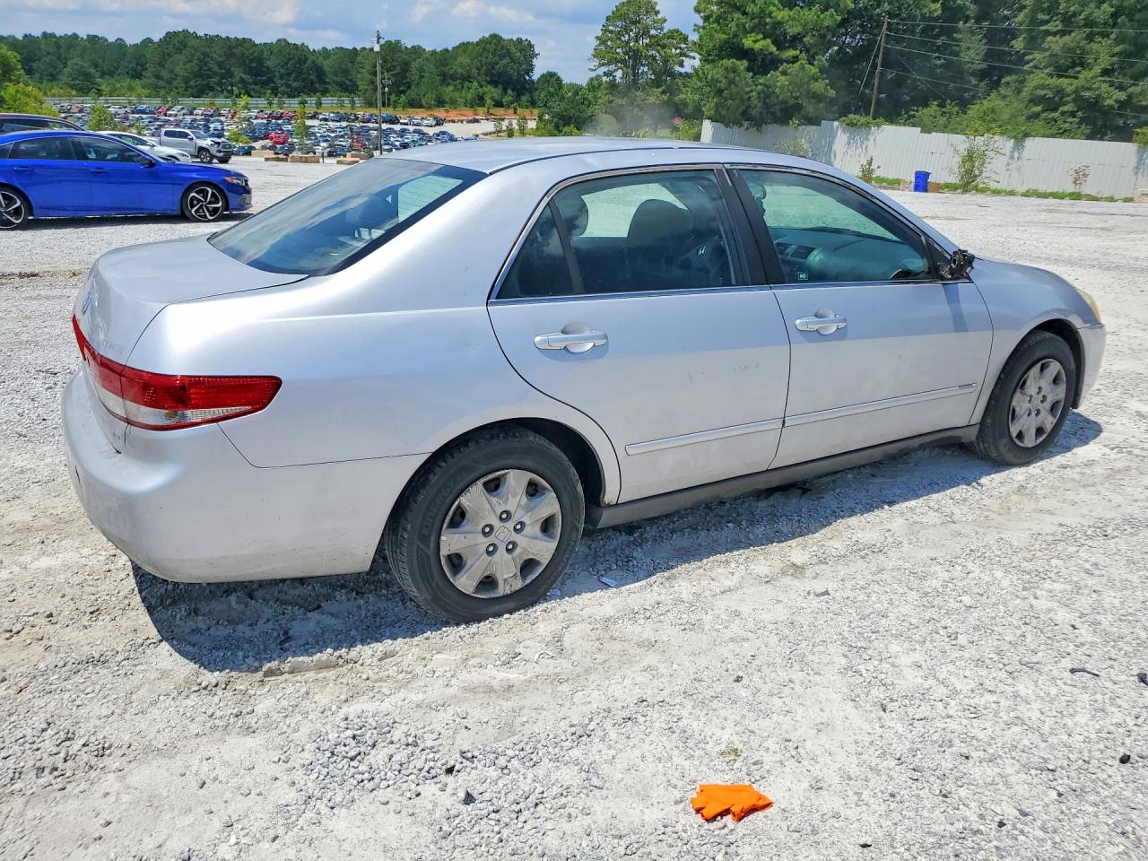 2004 Honda Accord Lx Blue vin: 1HGCM564X4A153186