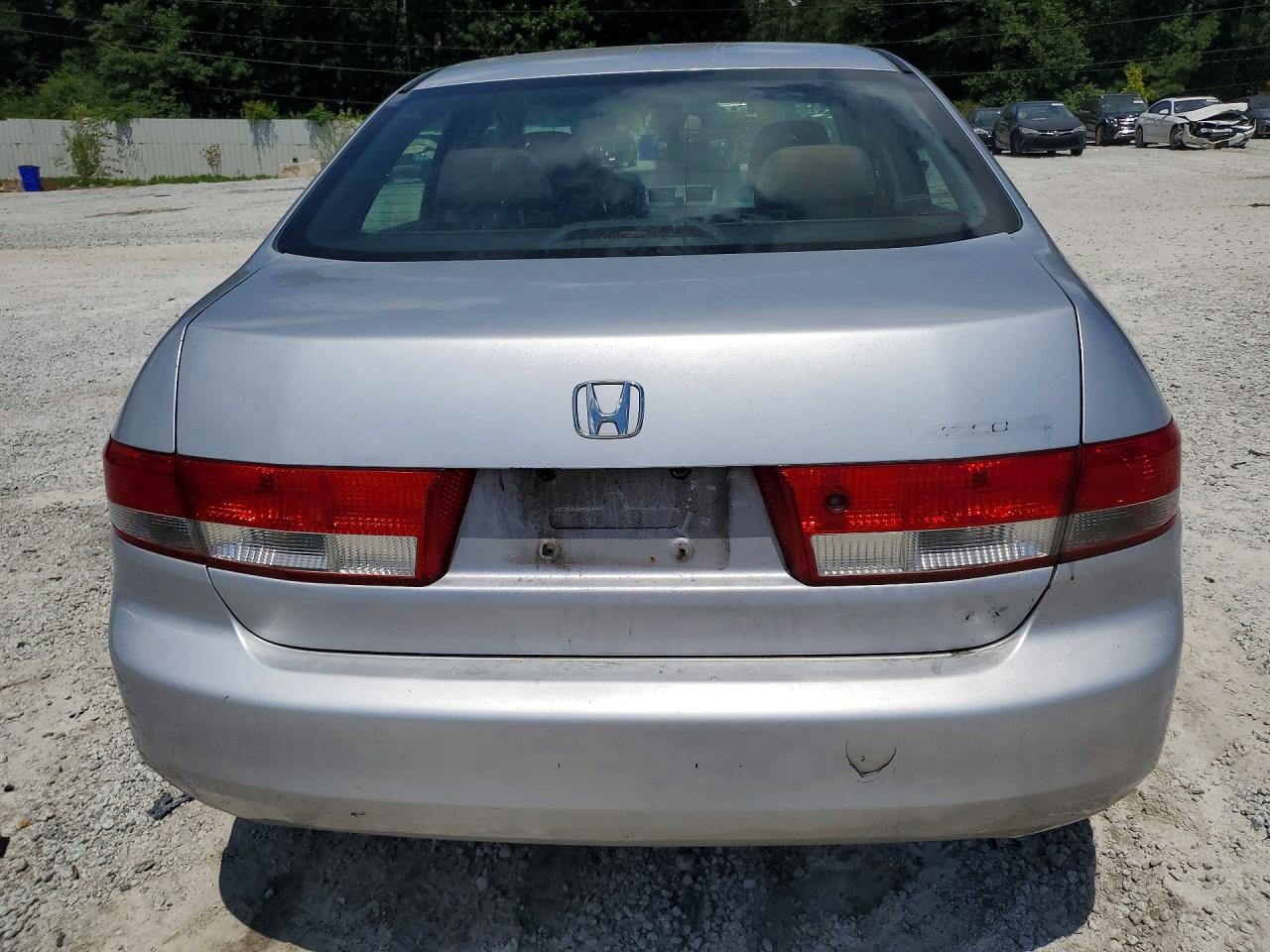 2004 Honda Accord Lx Blue vin: 1HGCM564X4A153186