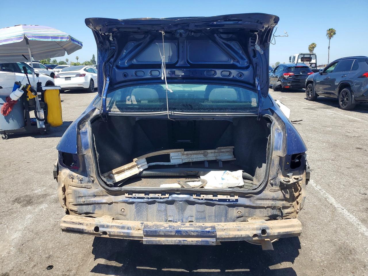 2005 Honda Accord Lx Blue vin: 1HGCM564X5A031882