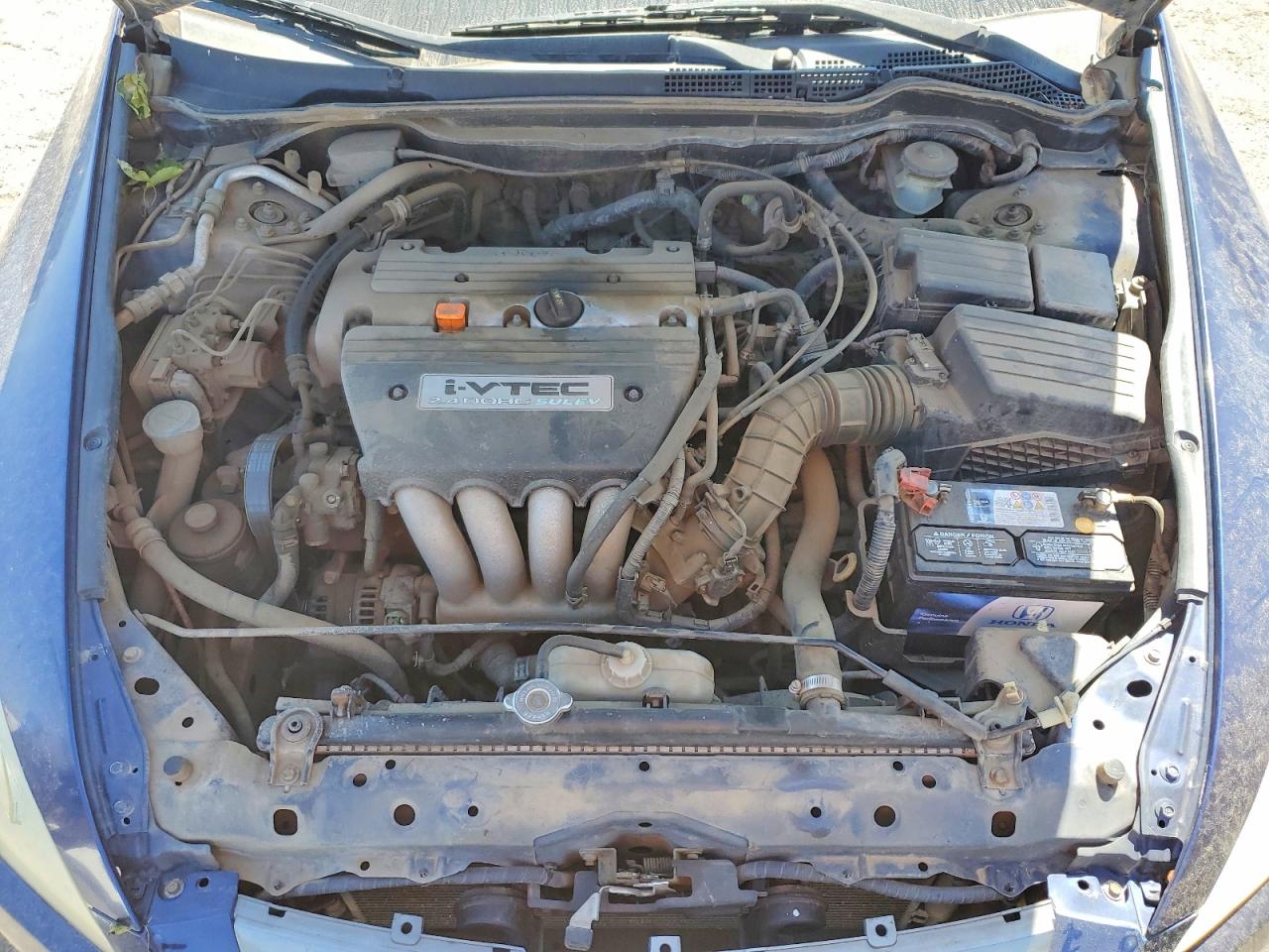 2005 Honda Accord Lx Blue vin: 1HGCM564X5A031882