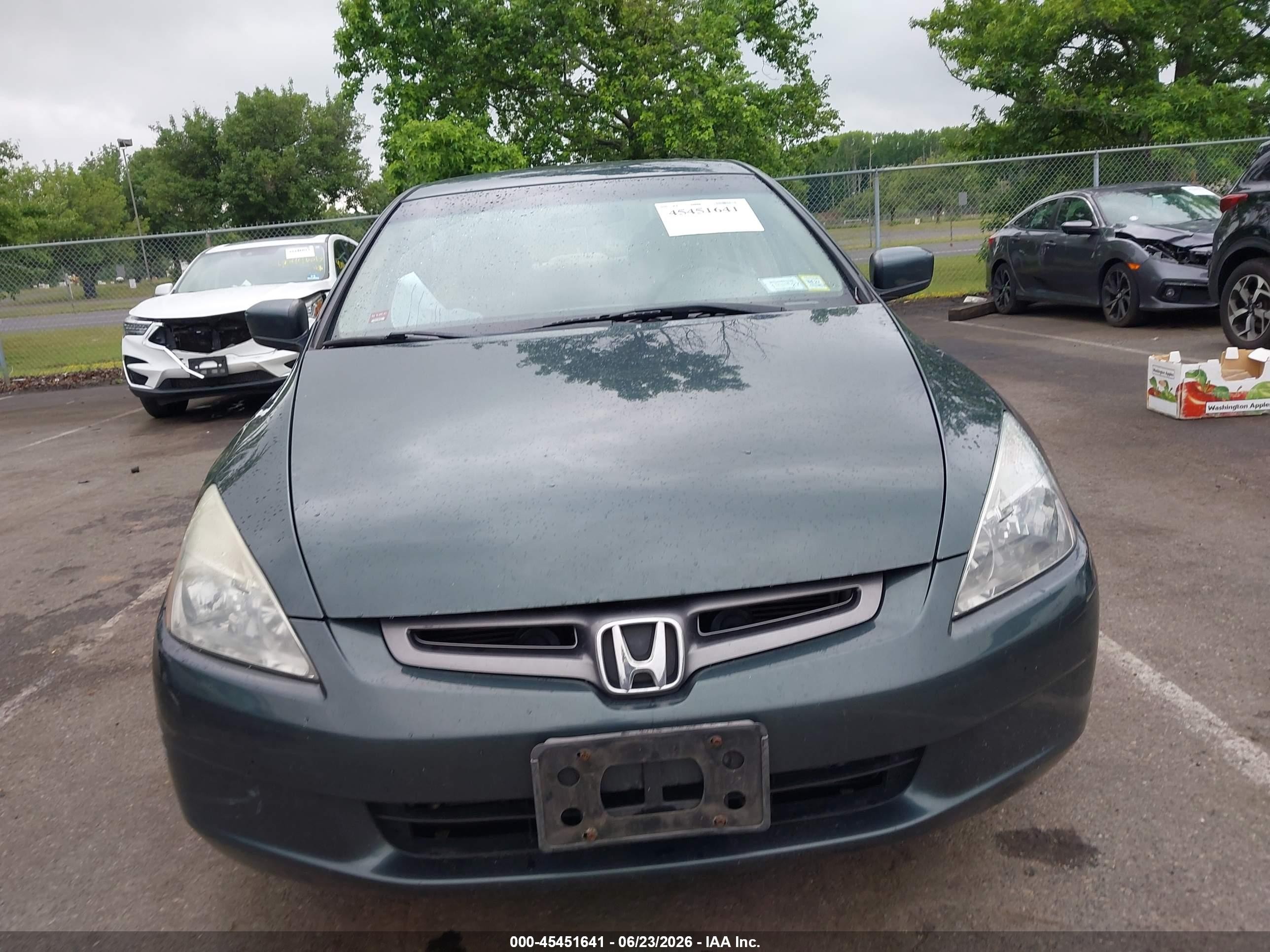 2005 Honda Accord 2.4 Lx Gray vin: 1HGCM564X5A039349