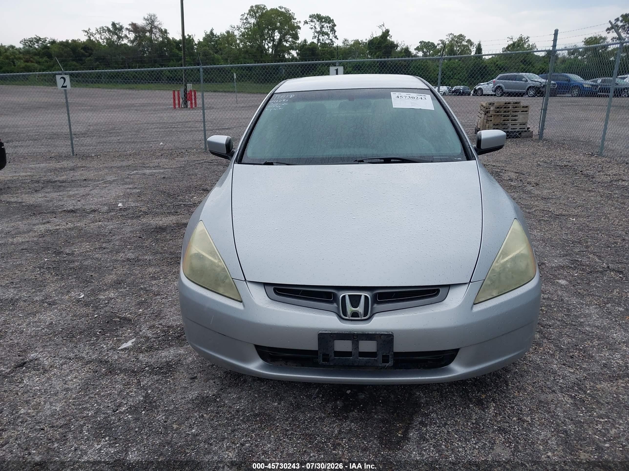 2005 Honda Accord 2.4 Lx Silver vin: 1HGCM564X5A039481