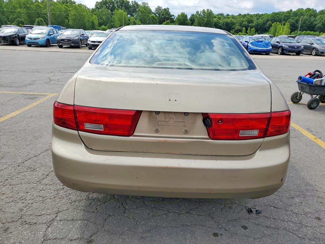 2005 Honda Accord Lx Tan vin: 1HGCM564X5A081813