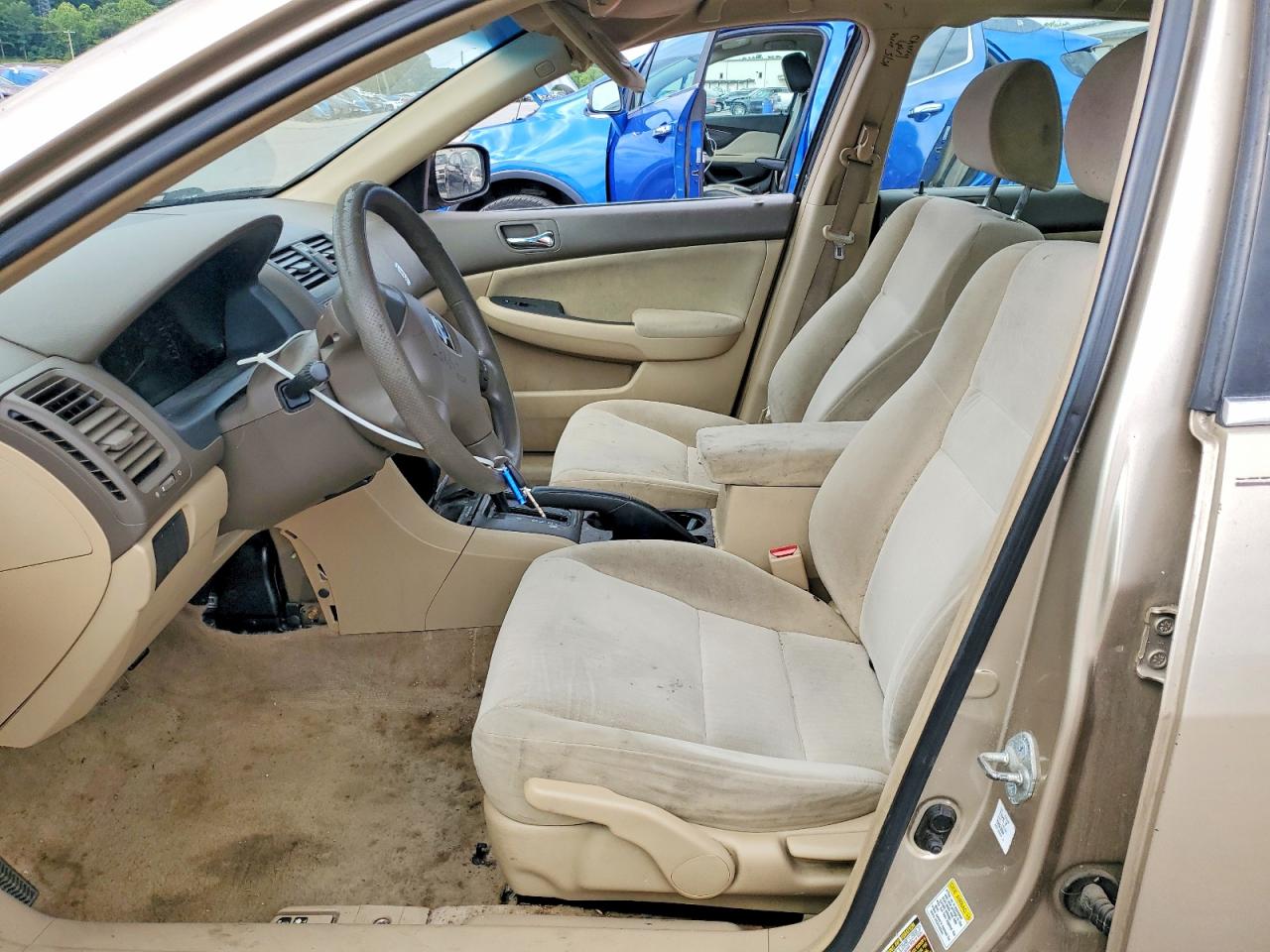 2005 Honda Accord Lx Tan vin: 1HGCM564X5A081813